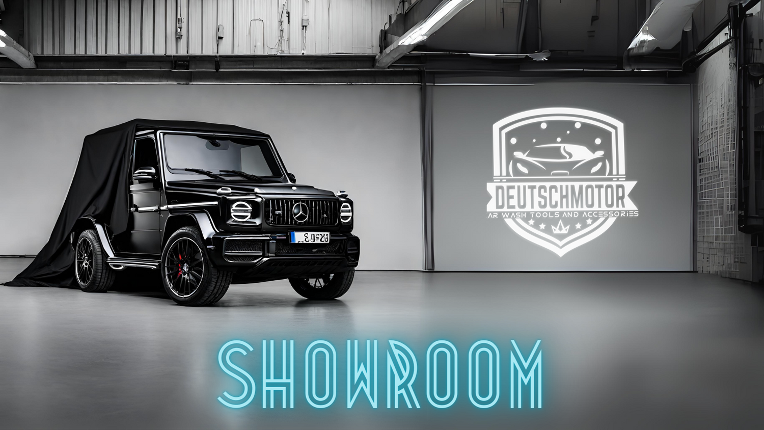 Deutschmotor Indoor Satin Showroom Revealing Exhibit car Cover dustProof Dealer car Show