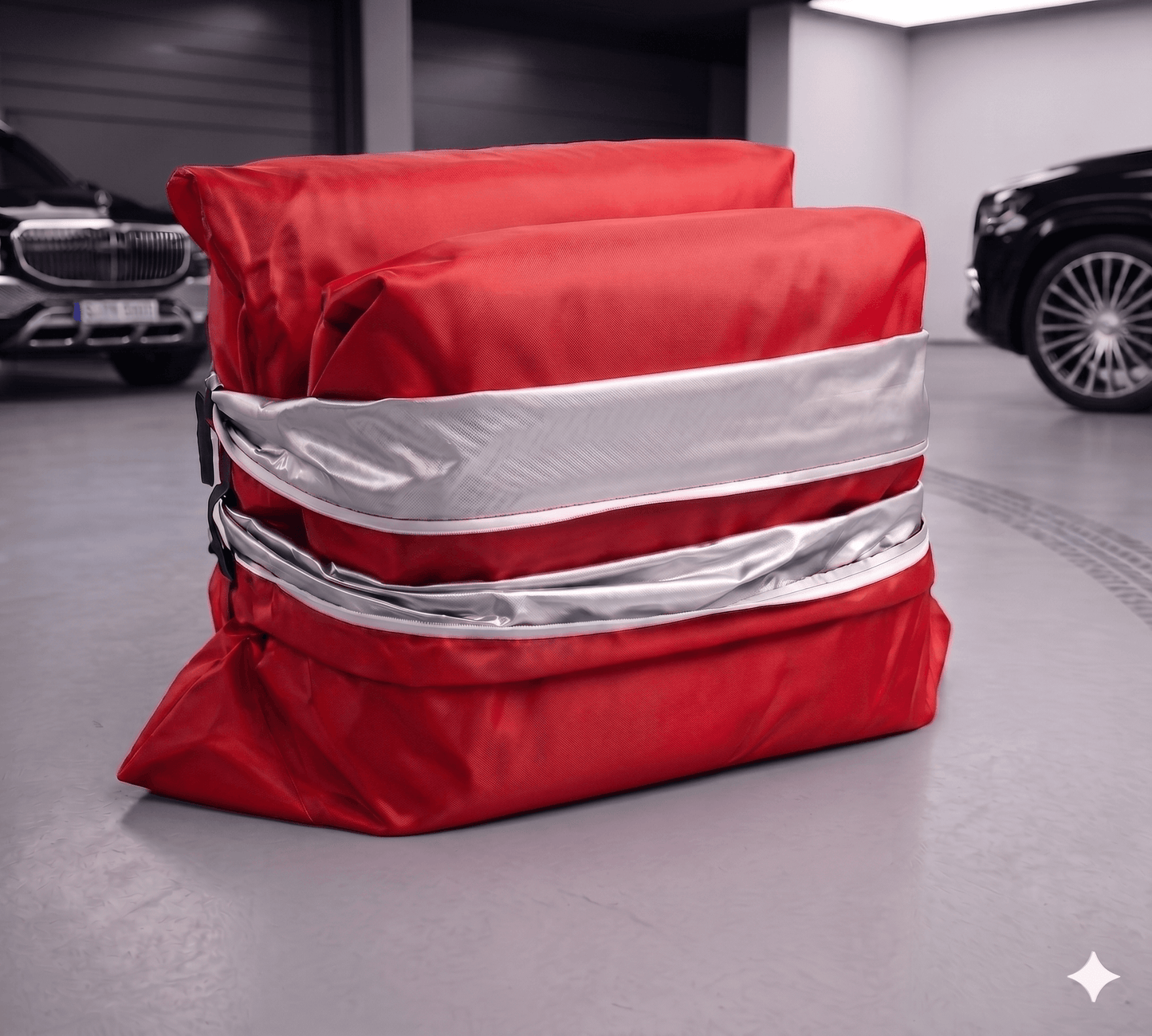 car cover weather protection 400d Roma red cover