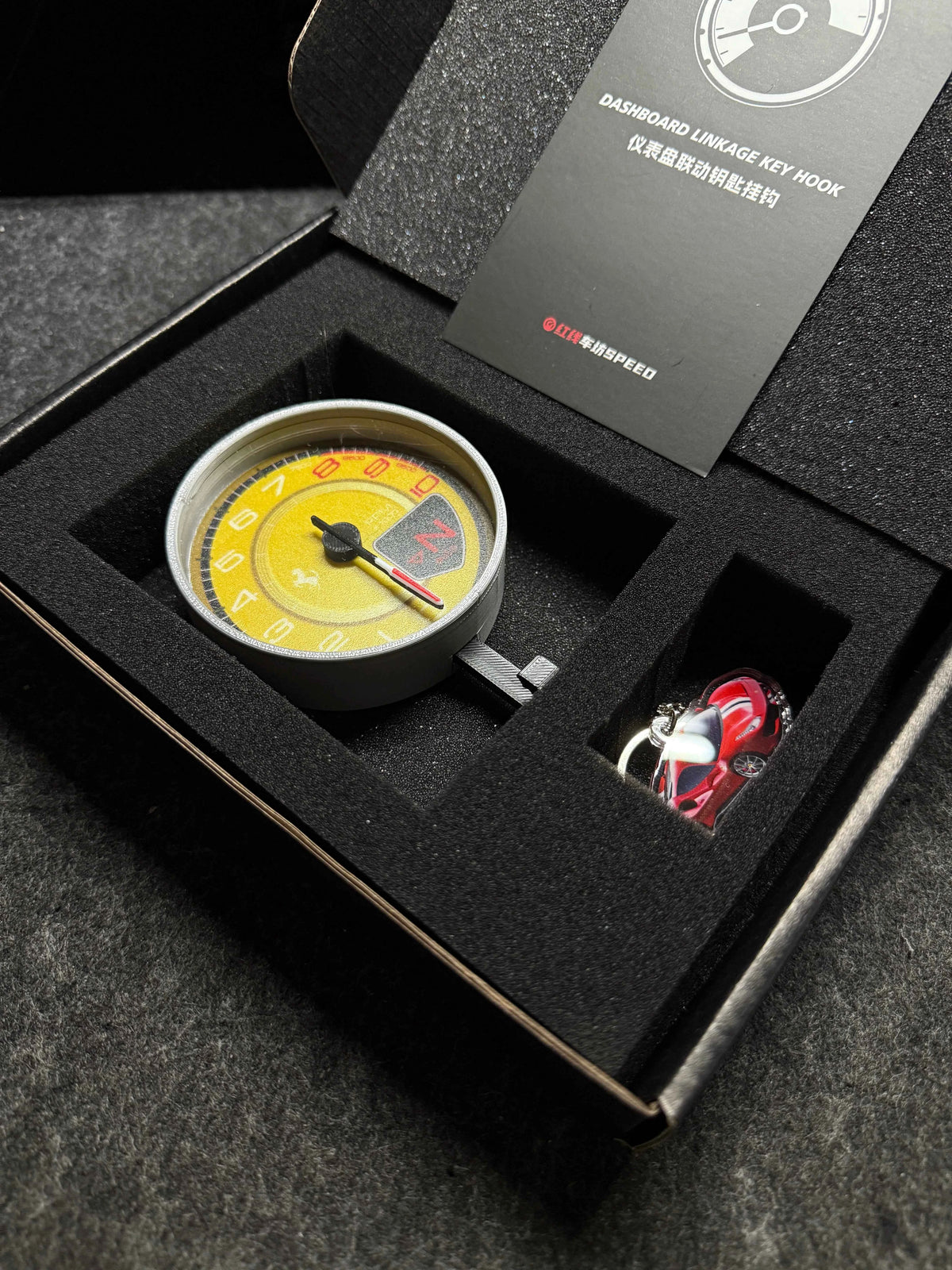 Ferrari 488 Pista Tachometer Interactive Key Hook Display