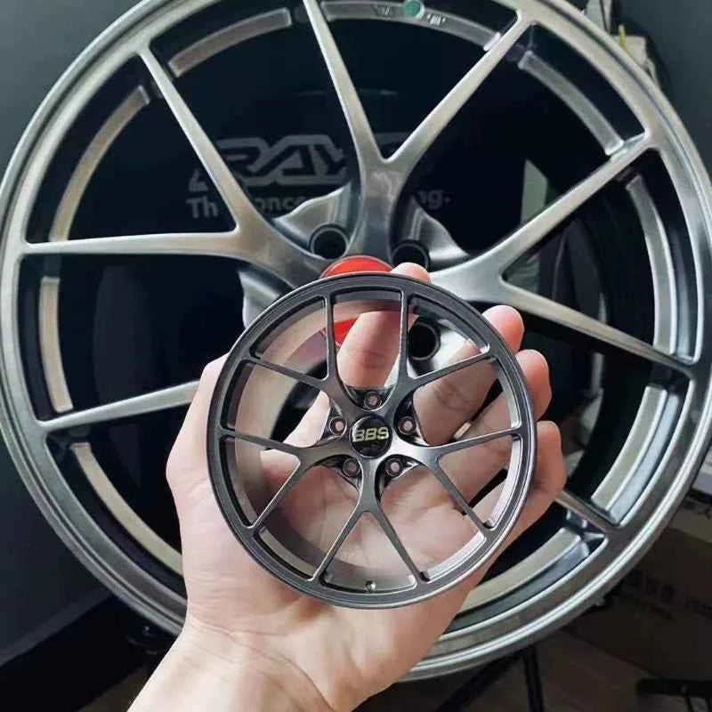 Forged Wheel Model Miniature Desk Ornament Display CCBL2 Decor