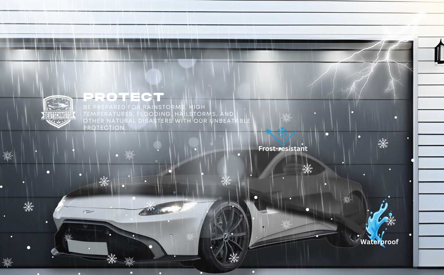 Weather Car cover for Aston Martin Vanquish dust repellent dust rain hail snow protection