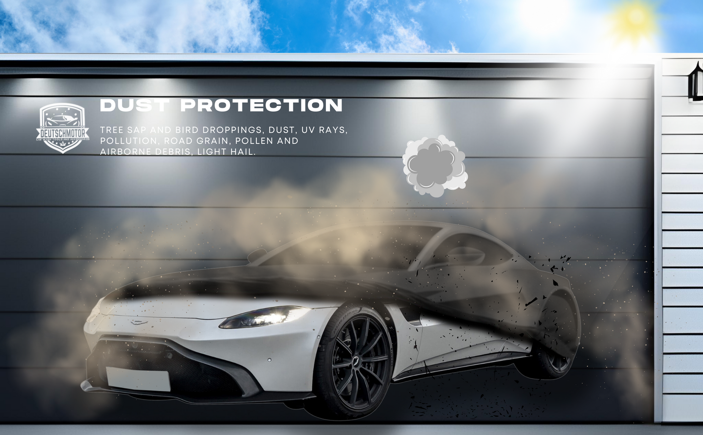 Weather Car cover for Aston Martin Vanquish dust repellent dust rain hail snow protection