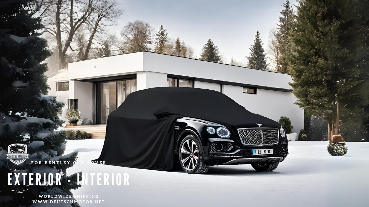 Deutschmotor Bentley Bentayga 2016-2023 Full Size Premium Outdoor car Cover Storage Water Resistant Protect UV Rays