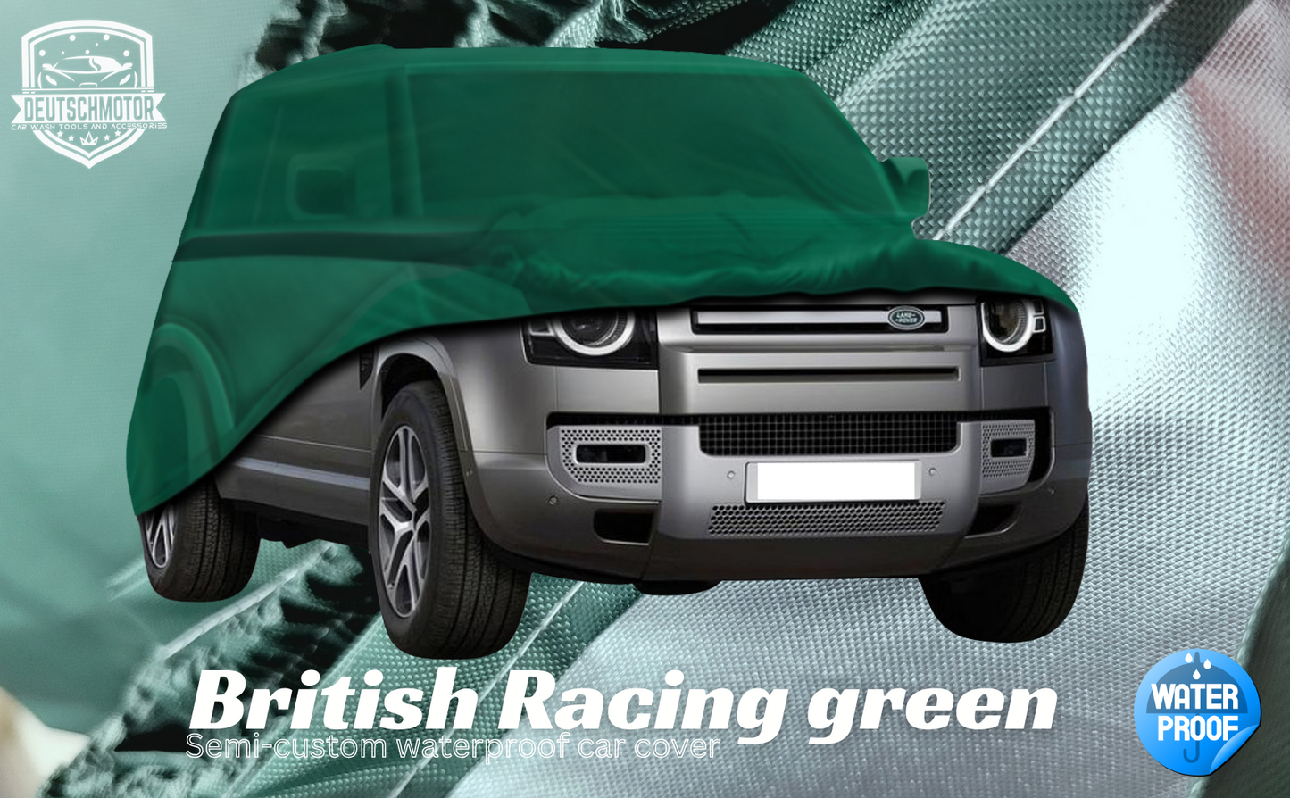 Defender 90 all weather protection cover water Land Rover 2020-2023 gust wind