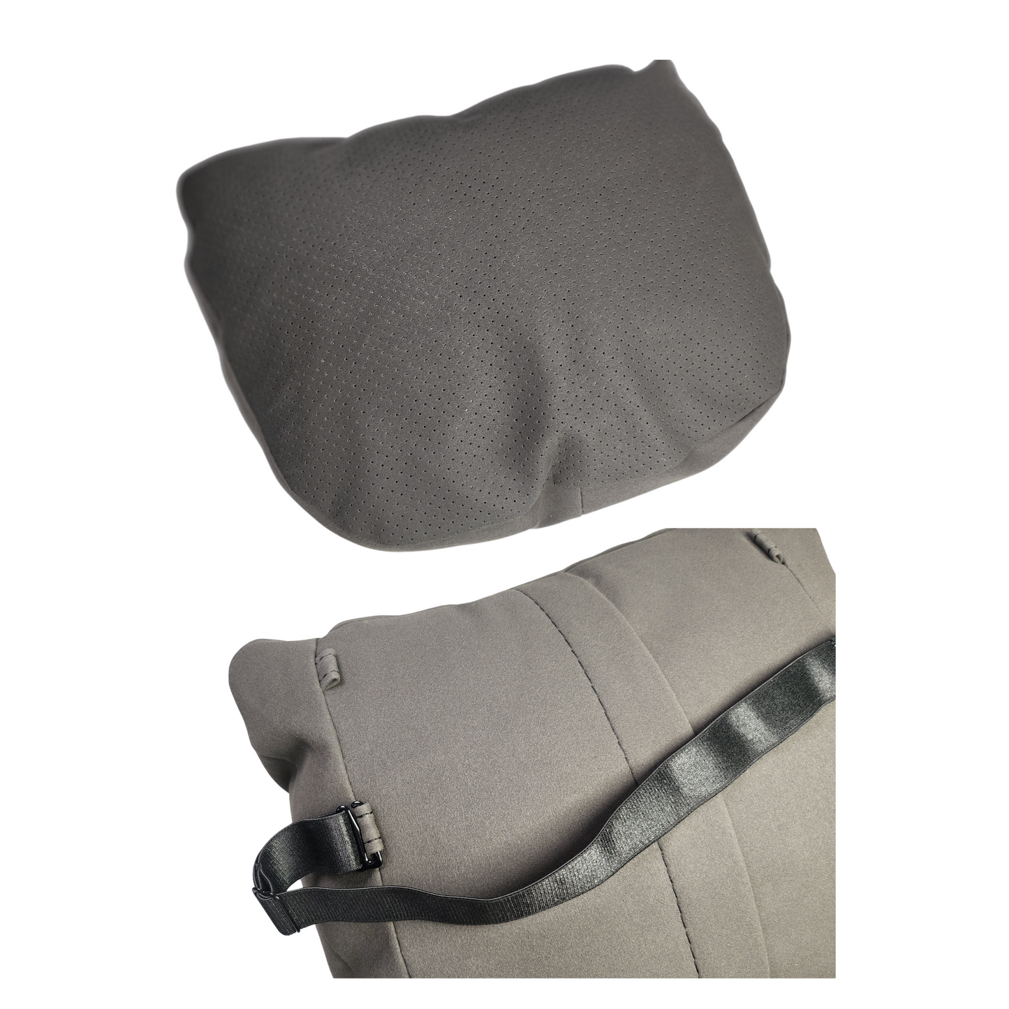 Car Headrest Pillow Suede for Mercedes Maybach W463 Soft Cotton fits all (a pair)