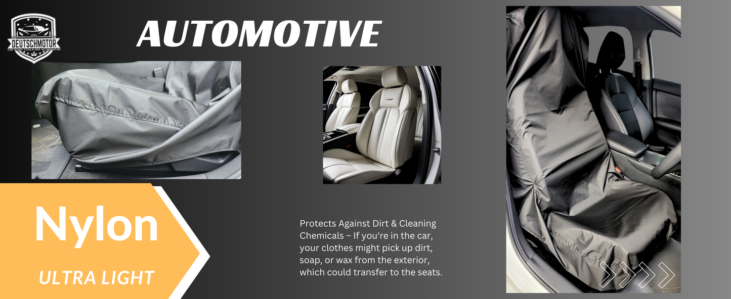 Cotton Super Soft Racing car seat Cover Protection Slip-on Comfort Easy Installation