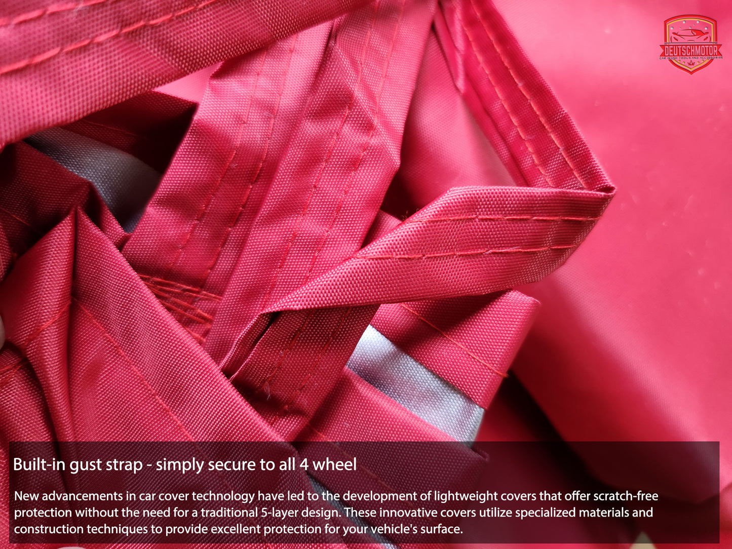 Red Weather Car cover for Aston Martin Vanquish dust repellent dust rain hail snow protection