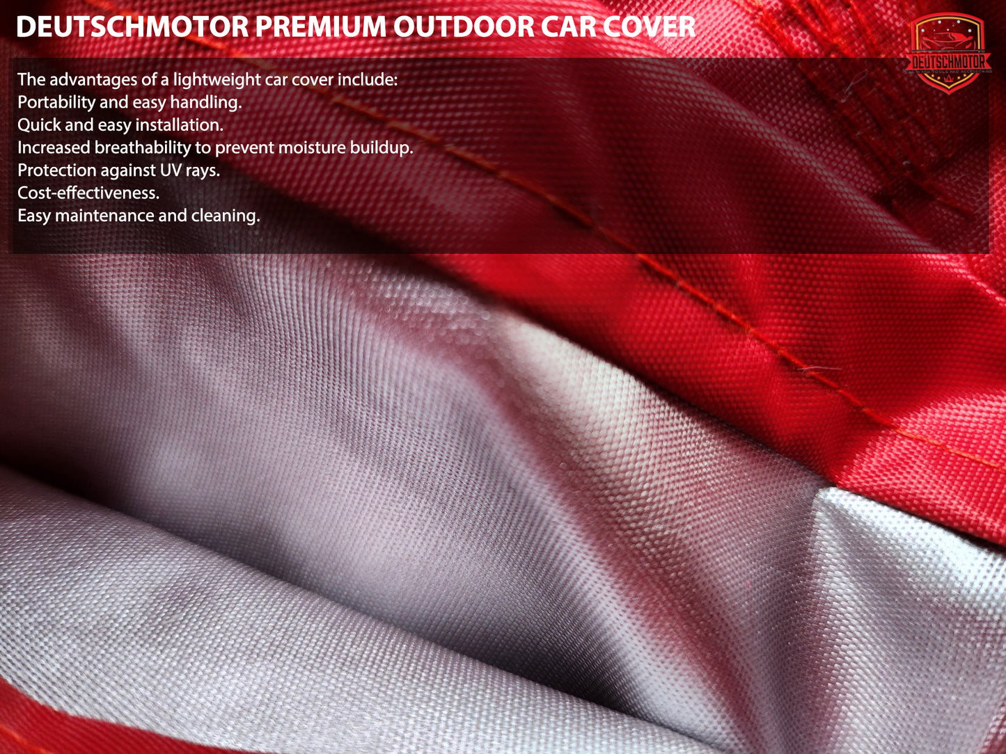 Red Weather Car cover for Aston Martin Vanquish dust repellent dust rain hail snow protection