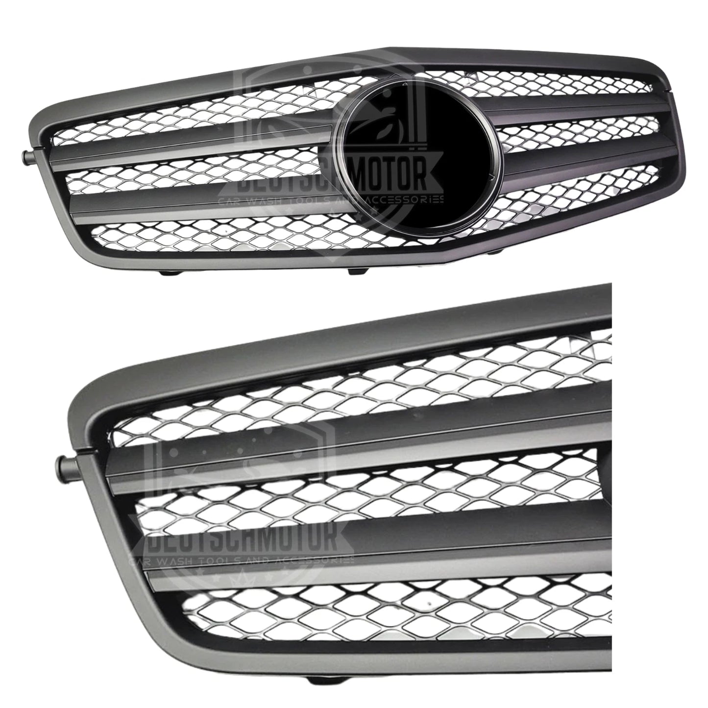 for Mercedes w212 E350 E550 E63 front black grille 2010-2013 matte flat paint