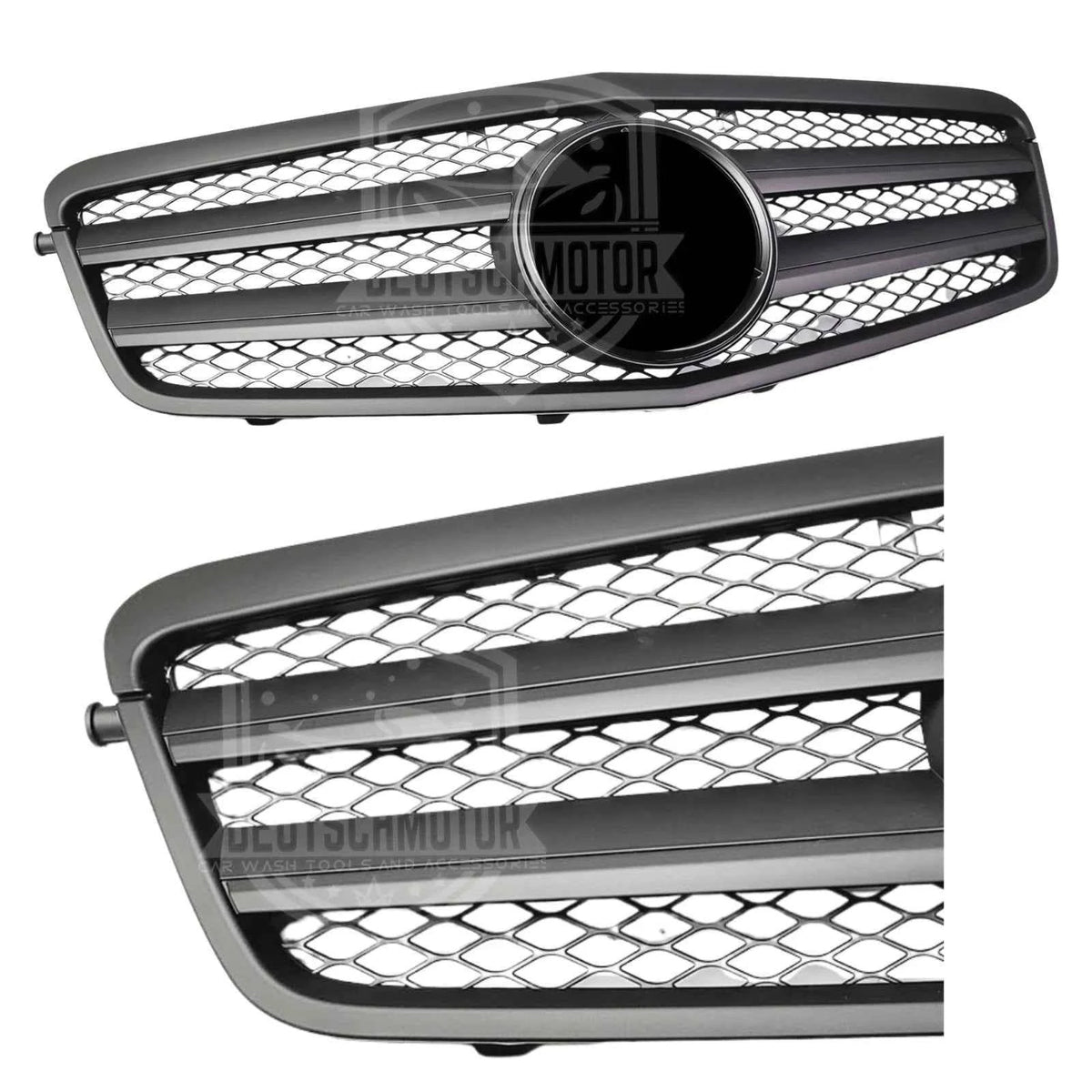 for Mercedes w212 E350 E550 E63 front black grille 2010-2013 matte flat paint