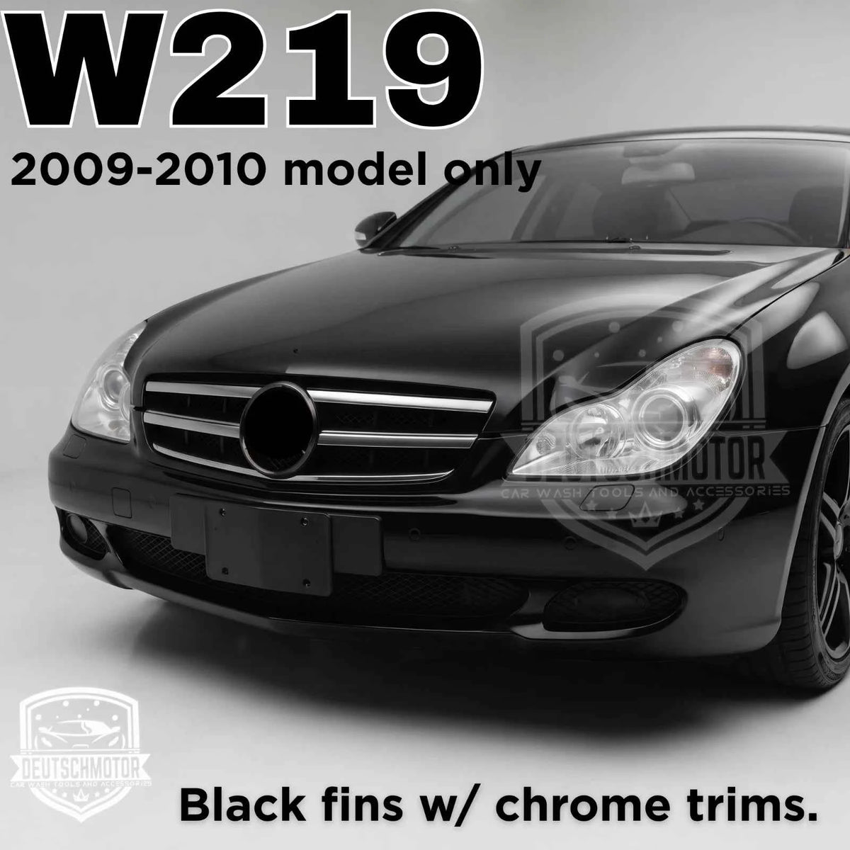 Enhance Your Mercedes CLS 2006-2008 front grille CLS550/CLS63 Black 2-Louvre Front Grille
