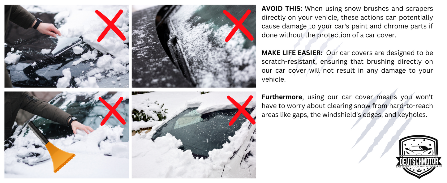 Deutschmotor for all BMW X5 & X6 series Water Resistant UV Rays Hail Protection Storage Winter Snow (semi-custom)