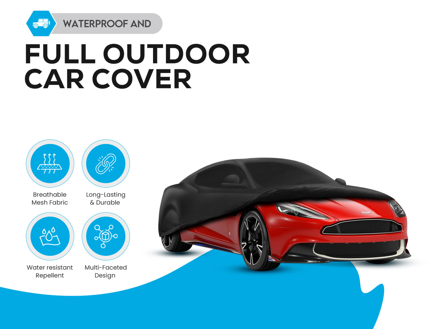 Weather Car cover for Aston Martin Vanquish dust repellent dust rain hail snow protection