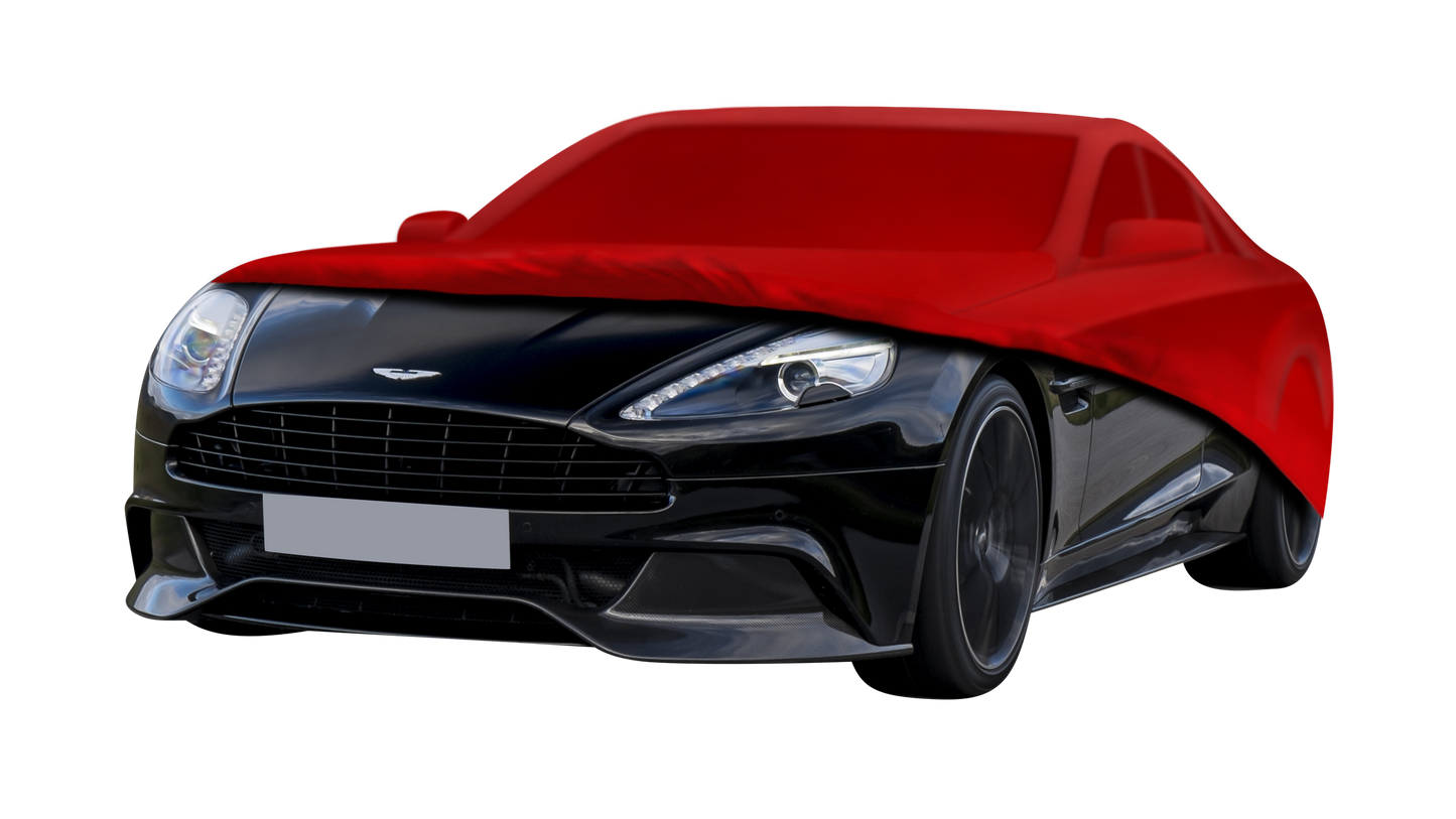 Red Weather Car cover for Aston Martin Vanquish dust repellent dust rain hail snow protection