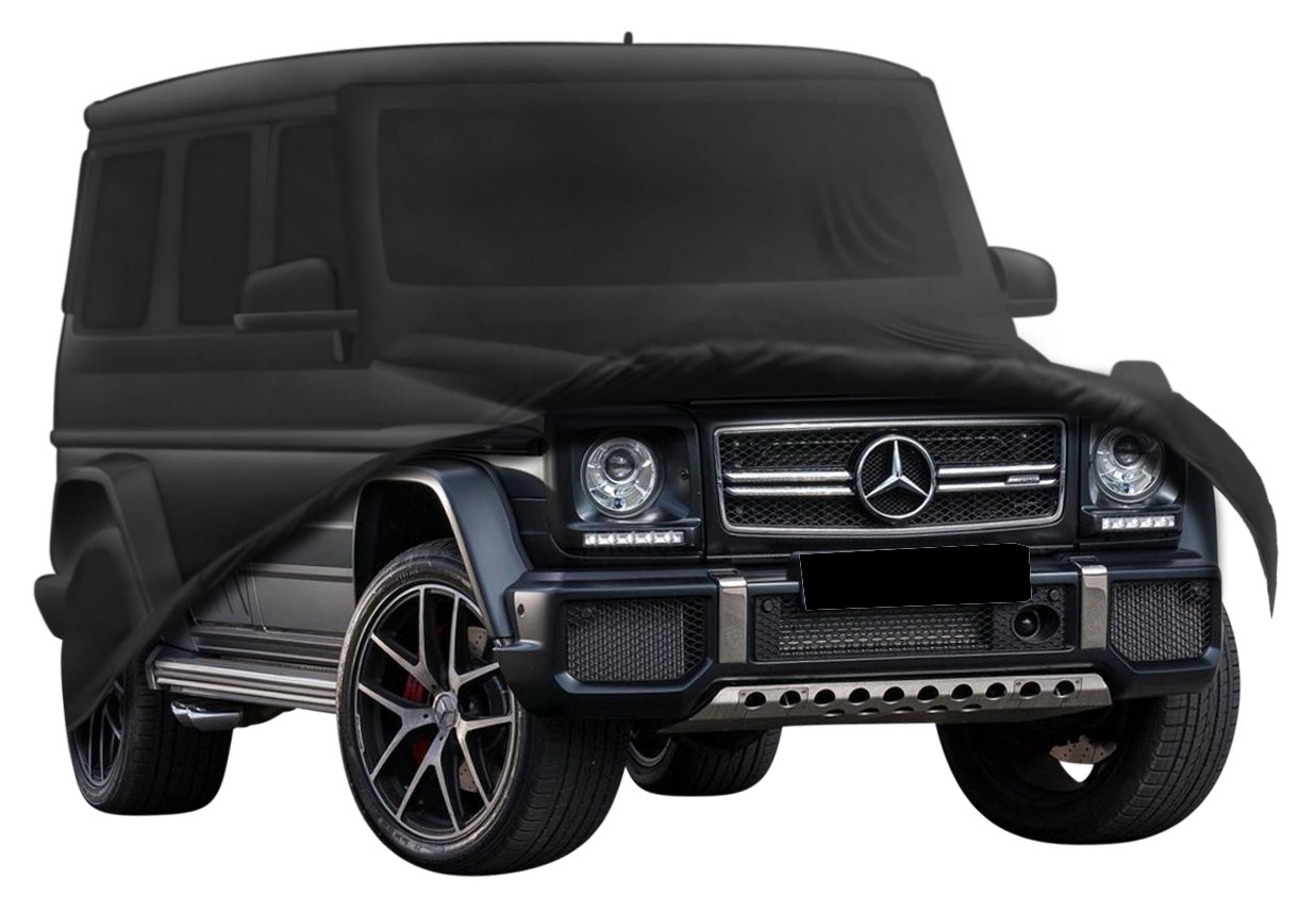Ultimate heavy duty Deutschmotor W463 Mercedes Full Outdoor car Cover Storage G320 G500 G350 G63 G65 Water Resistant Protect UV Rays W464