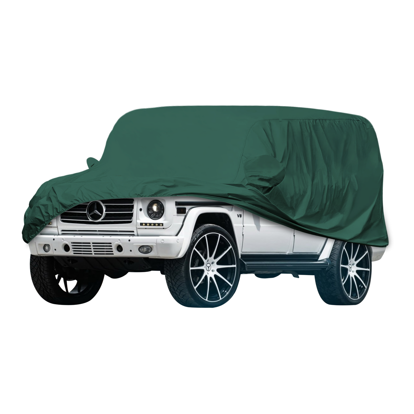 Ultimate heavy duty Deutschmotor W463 Mercedes Full Outdoor car Cover Storage G320 G500 G350 G63 G65 Water Resistant Protect UV Rays W464