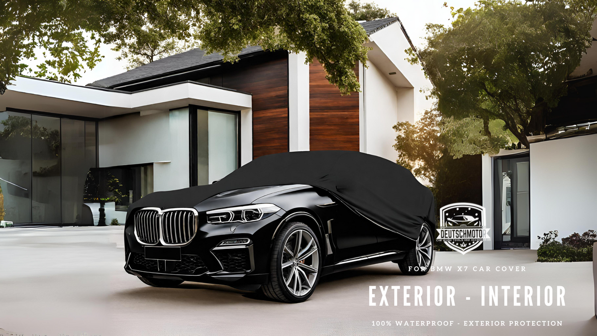 BMW X7 Outdoor Car Cover – Ultimate Silver Protection Against All Weather Conditions