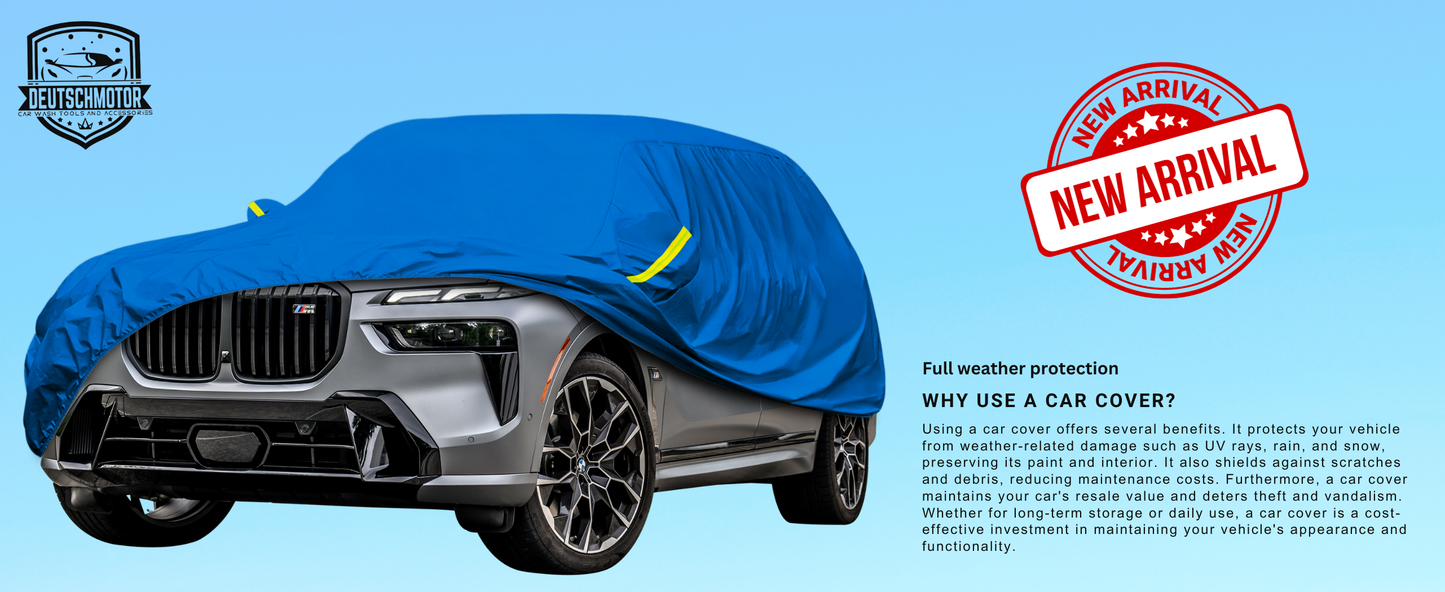 Deutschmotor for all BMW X7 series black Water Resistant UV Rays Hail Protection Storage Winter Snow (semi-custom) 700 series