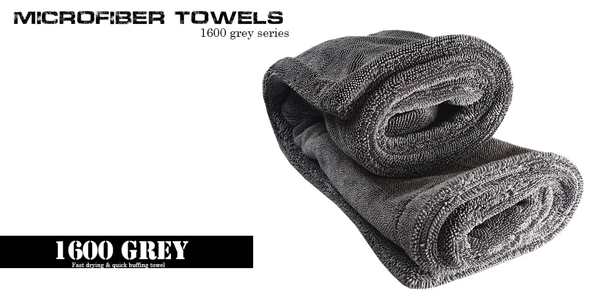 Deutschmotor 1600 GSM super fast drying towels - car wash essentials