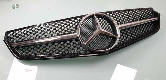 W207 E-Coupe AMG style front sports grille chrome
