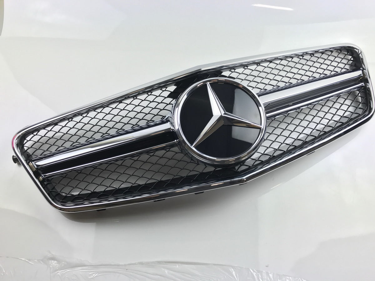 W212 2핀 AMG 스타일 전면 스포츠 그릴 E320 E350 E500 E-class(Distronic)