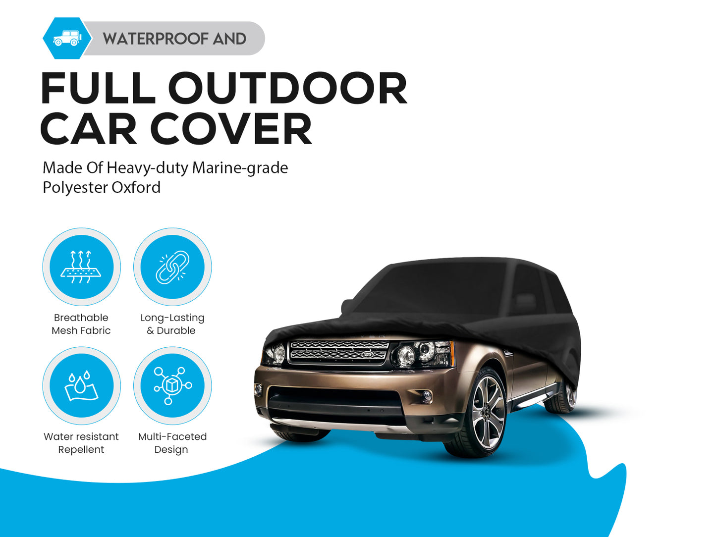 Range Rover Sport 2005-2013 car cover L320 UV-resistant Waterproof Dustproof