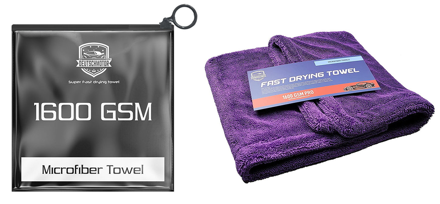 Top selling "Super Dry" drying towels - Dry an entire car in just one pass