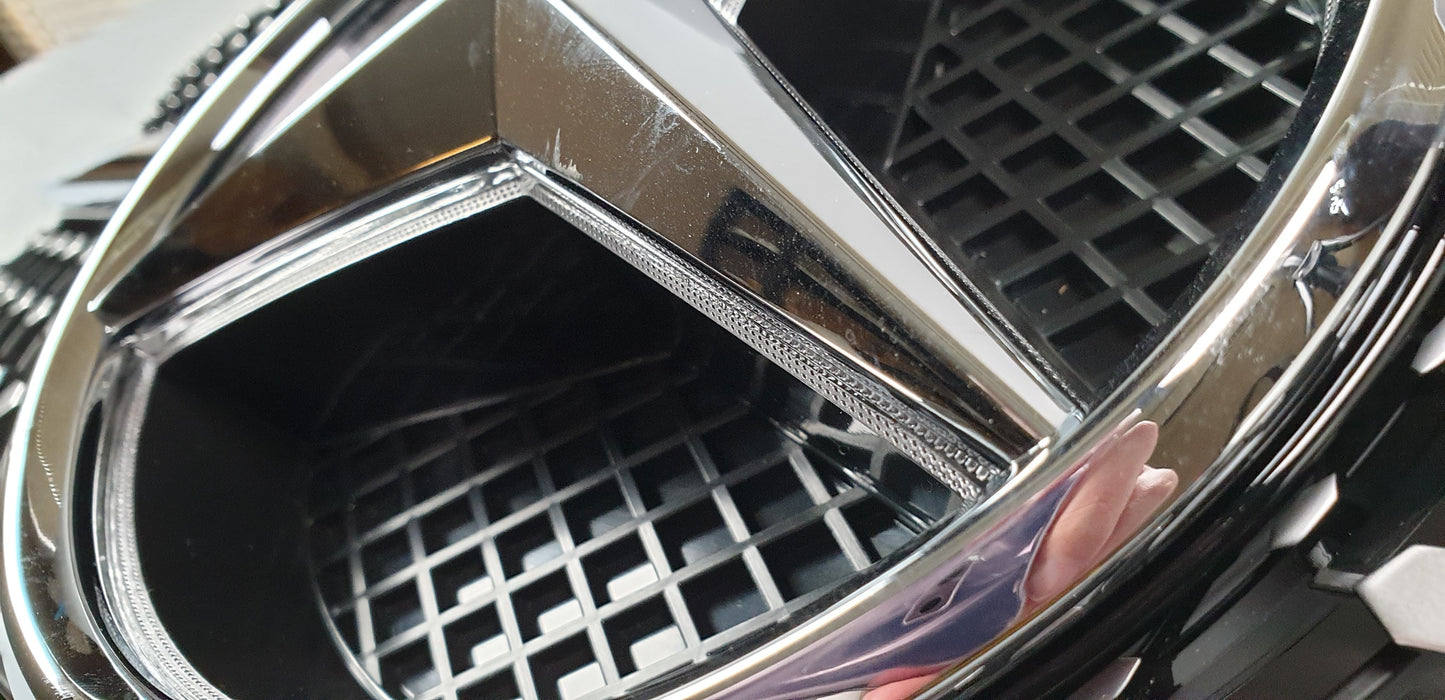 Mercedes Diamond R230 SL AMG grille for Mercedes SL500 SL600 SL63 2003-2006 with LED kit