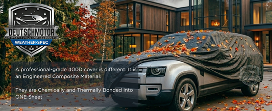 Defender 90 all weather protection cover water Land Rover 2020-2023 gust wind