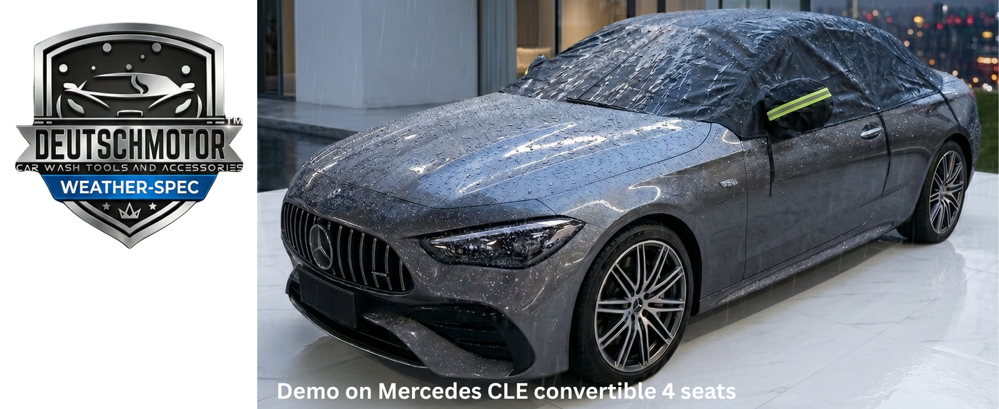 Soft top Protection: Deutschmotor Indoor/Outdoor convertible cover for 4 seater coupe models