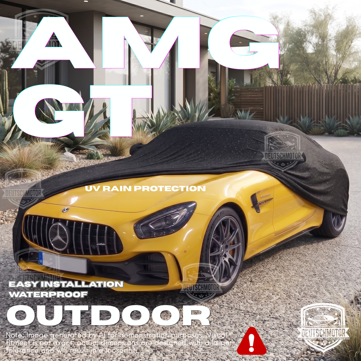 Premium Outdoor Car Cover for AMG GTR (2014-2025) | Ultimate Protection for Your Mercedes - Deutschmotor