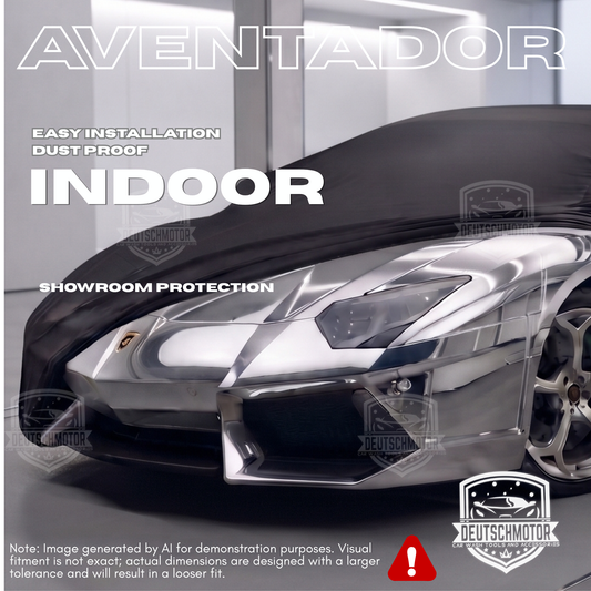 Protect Your Investment with the Lamborghini Aventador 2011-2022 Outdoor Car Cover - Rain & Waterproof - Deutschmotor