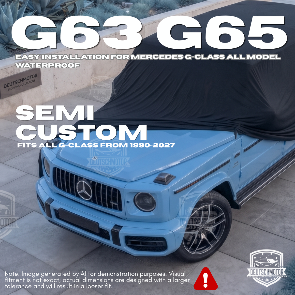 W463 G63 Outdoor Car Cover – The Ultimate Shield for Your Mercedes G-Class - Deutschmotor