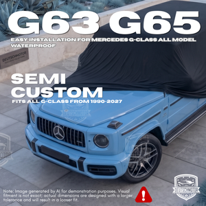 Deutschmotor W463 メルセデス完全屋外車カバー収納 G320 G500 G350 G63 G65 防水保護紫外線 W464 