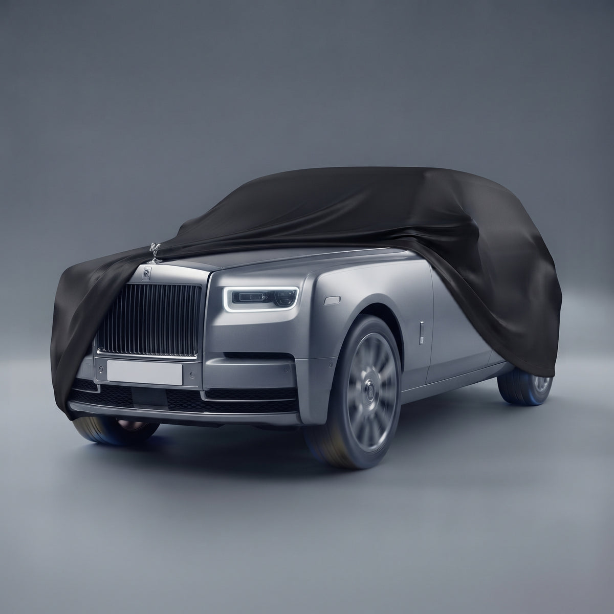Phantom Satin indoor use car cover tailor made, Snug fit with elastic 2017-2024 - Deutschmotor