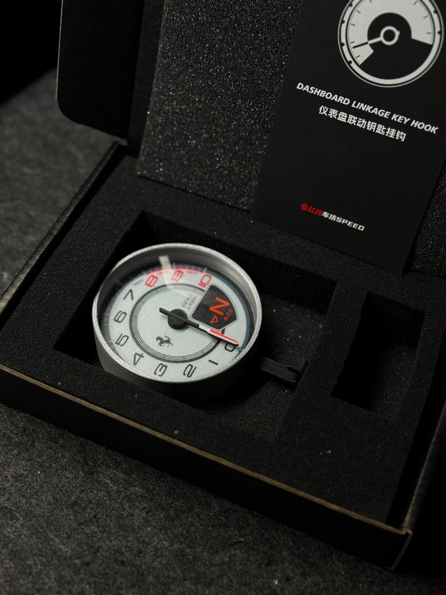Ferrari 488 Pista Tachometer Interactive Key Hook Display
