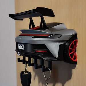 Porsche Car Model Wall Key Hook Storage Rack 55879