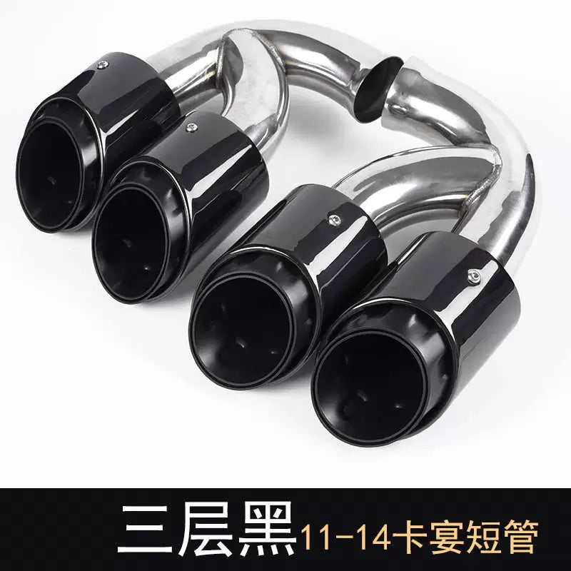 Porsche Cayenne Quad Sport Exhaust Tailpipe Upgrade Tips