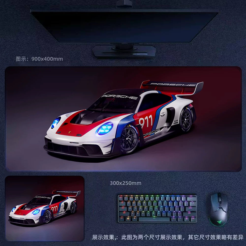 Porsche 911 GT3 Gaming Mouse Pad Desk Mat