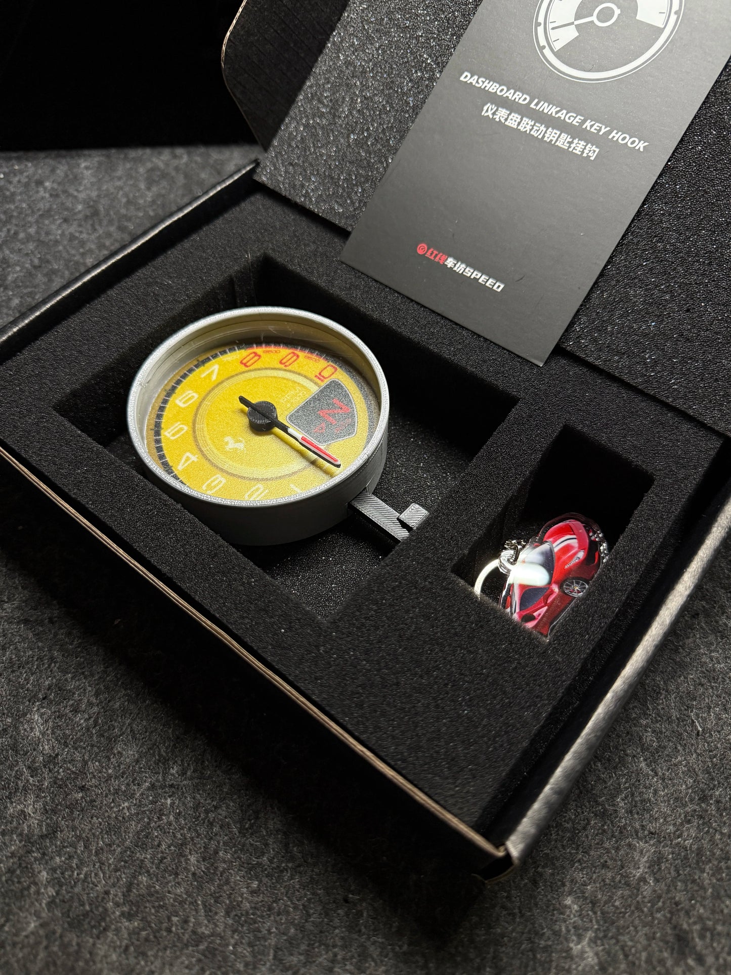 Ferrari 488 Pista Tachometer Interactive Key Hook Display