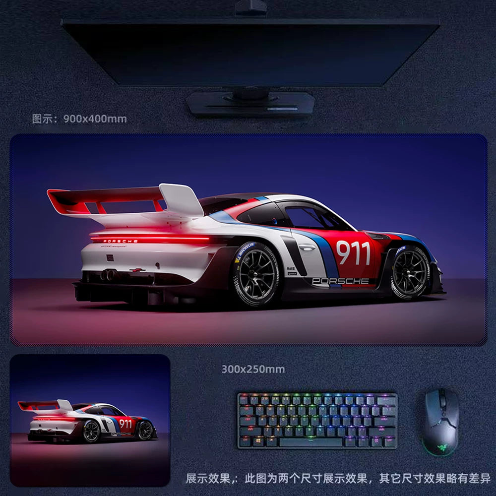 Porsche 911 GT3 Gaming Mouse Pad Desk Mat