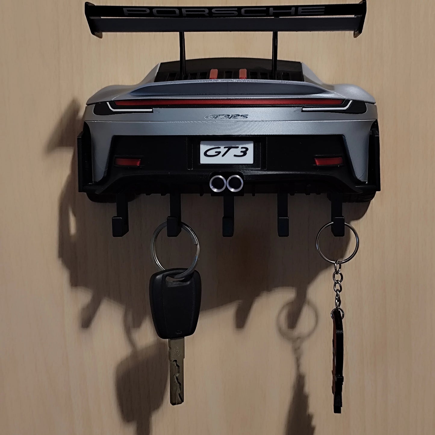 Porsche Car Model Wall Key Hook Storage Rack 55879