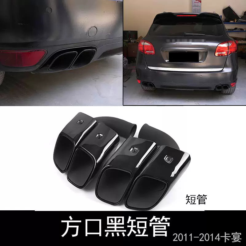 Porsche Cayenne Quad Sport Exhaust Tailpipe Upgrade Tips