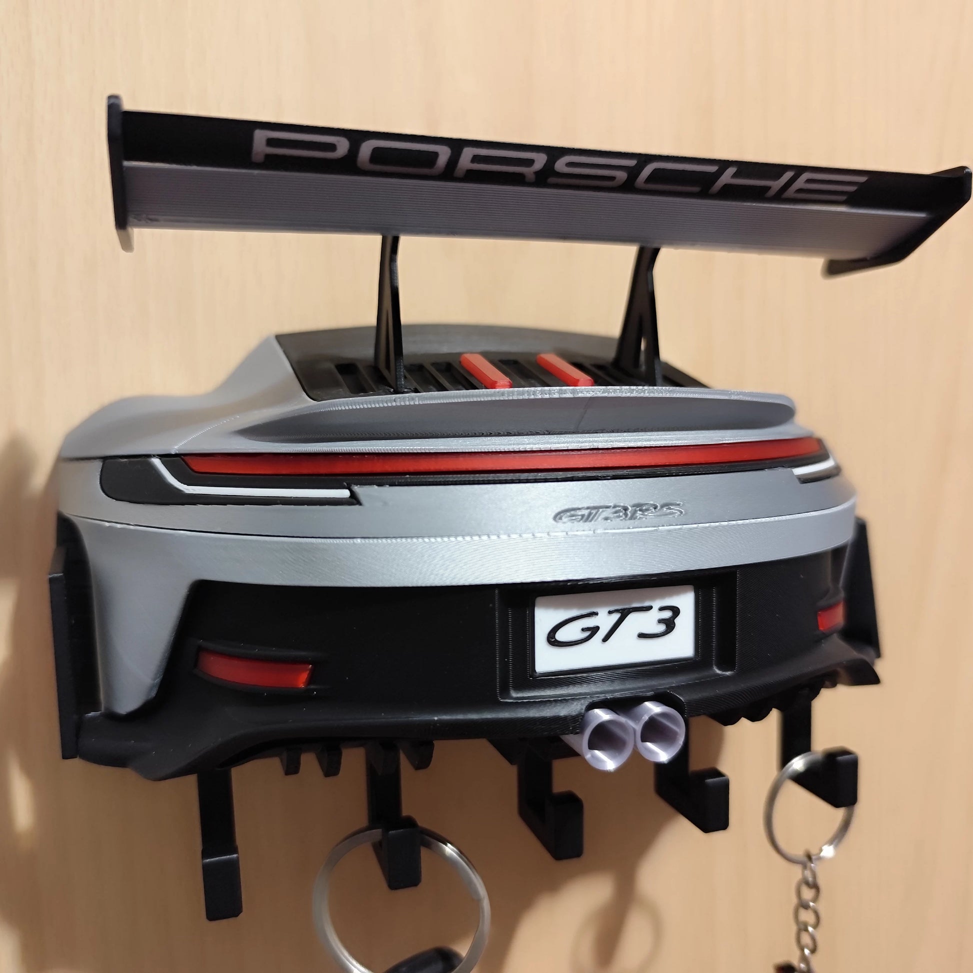 Porsche Car Model Wall Key Hook Storage Rack 55879