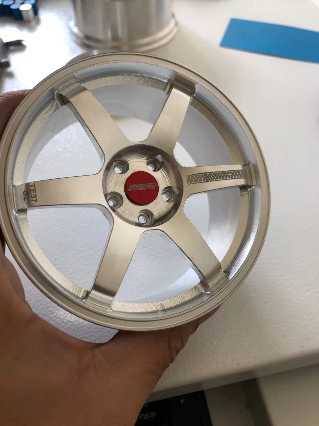 Forged Wheel Model Miniature Desk Ornament Display CCBL2