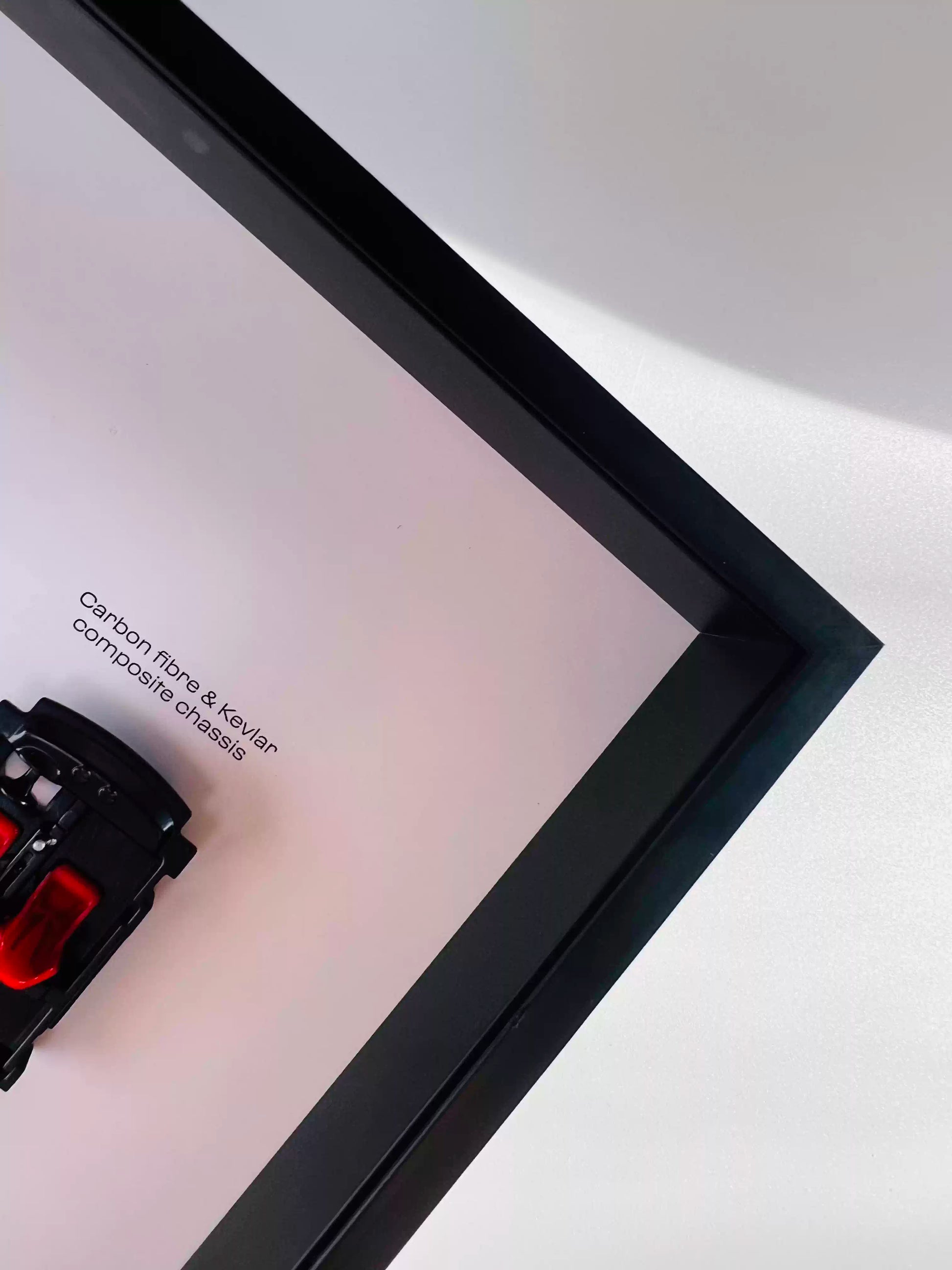 Ferrari F40 Supercar Framed Display Shadow Box 15.2x20.3cm