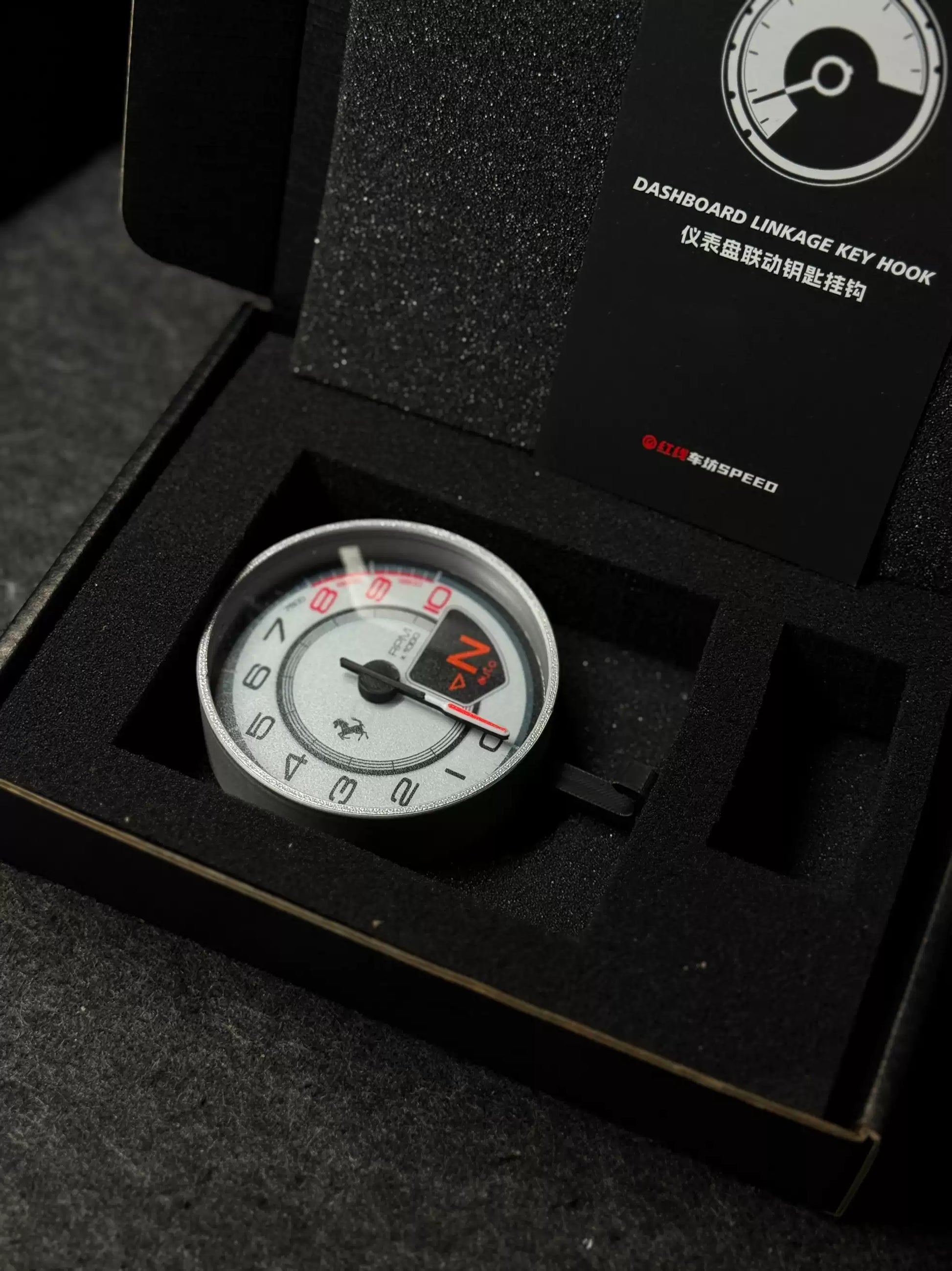 Ferrari 488 Pista Tachometer Interactive Key Hook Display