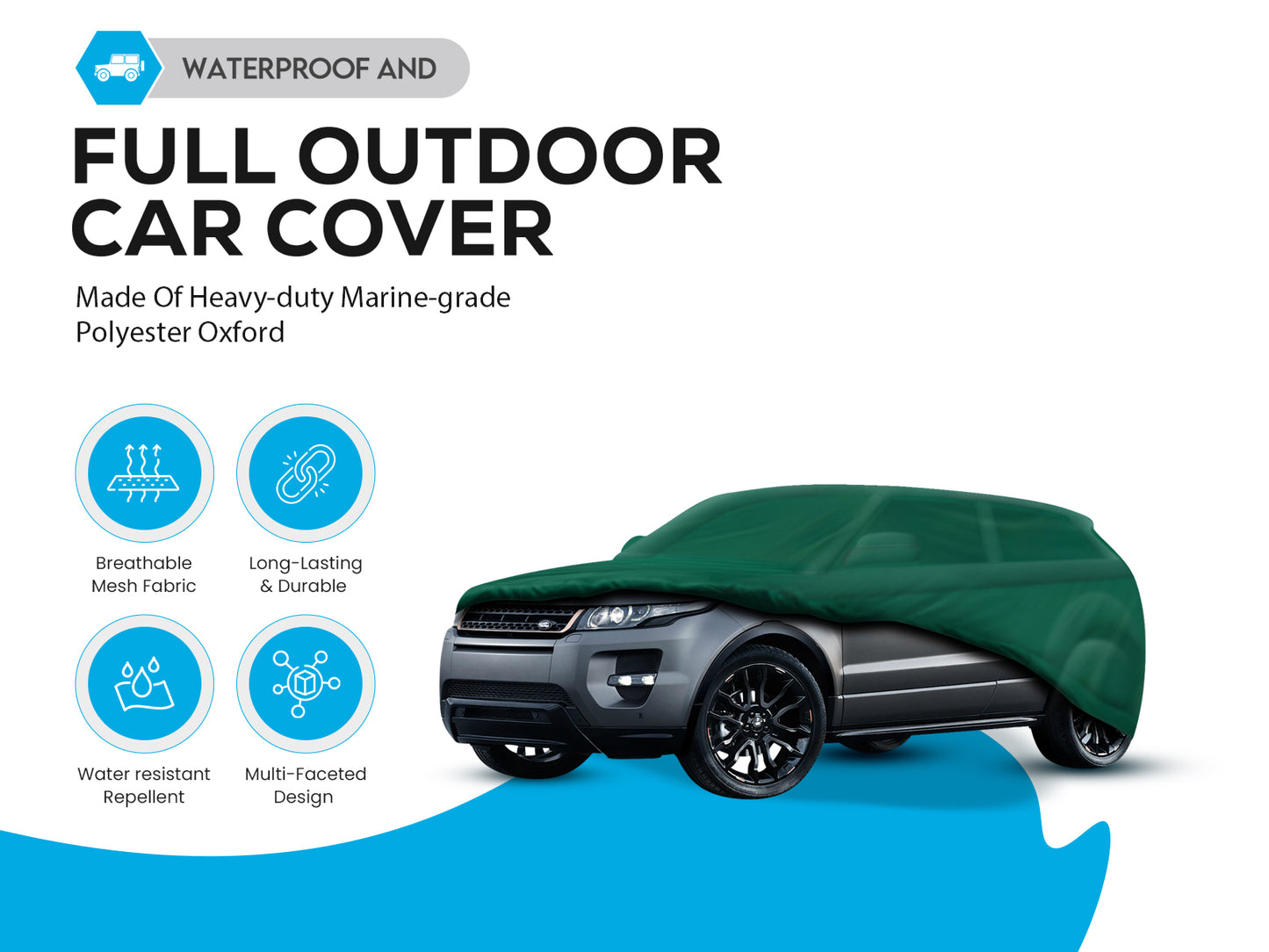 Range Rover all Evoque model car cover black protection rain dust paint