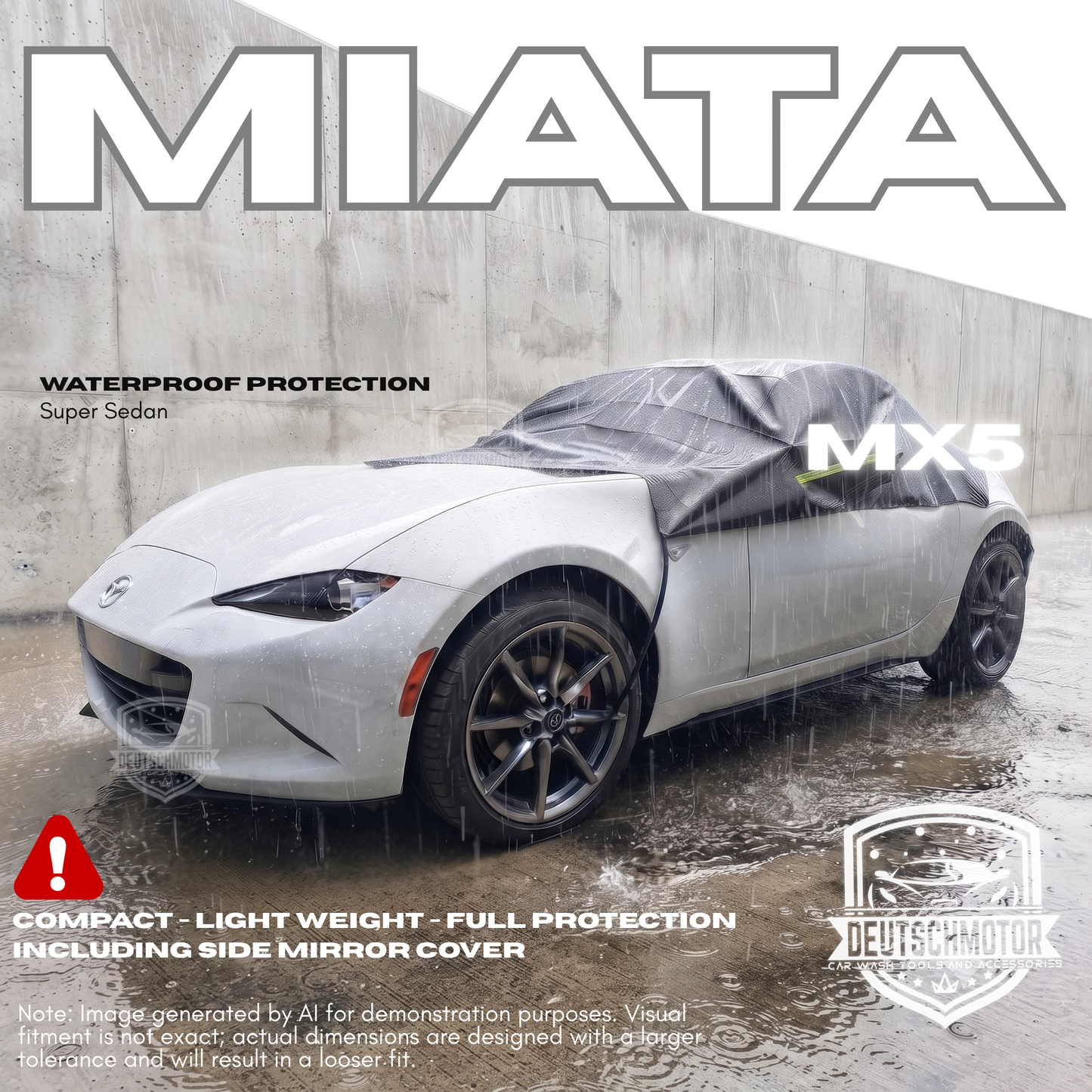 The Ultimate Compact Convertible Cover: Fast Installation & Durable Protection Against Elements