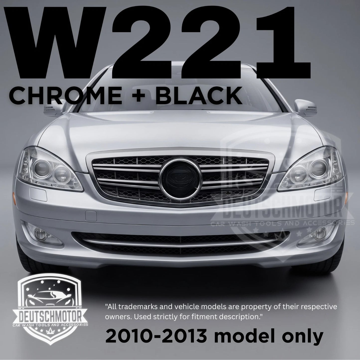 for Mercedes w221 S550 S63 S65 S600 front grille Chrome S-class 2010-2013